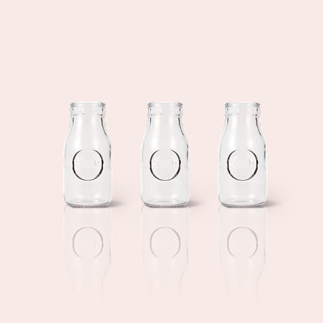Mini Milk Bottles - Rental