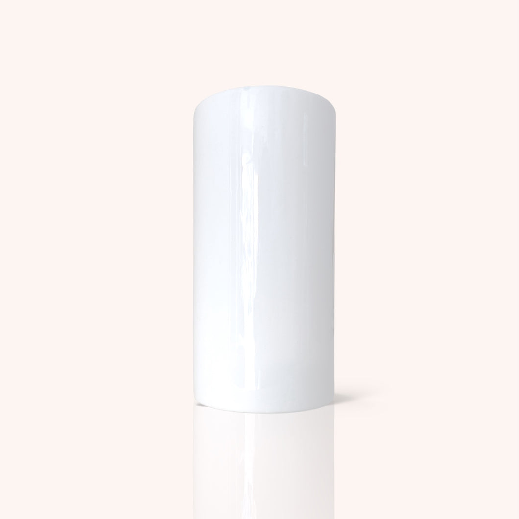 White Pillar Vase - Rental