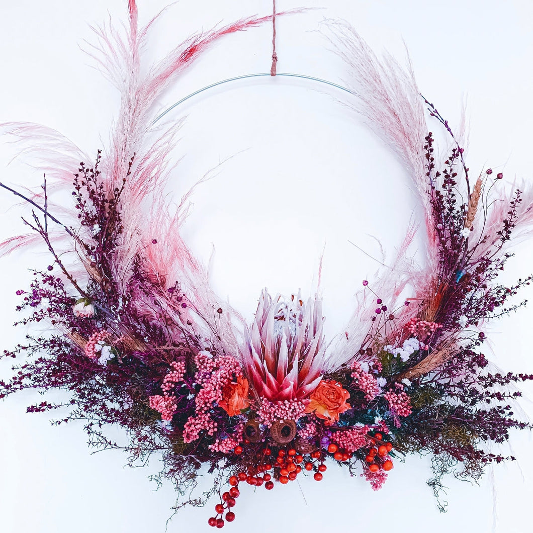 Ruby Red Wreath